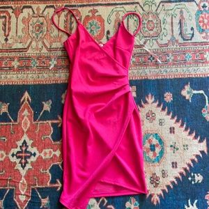 Charlotte Russe Hot pink dress